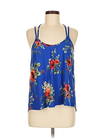 Pre-owned Papermoon Sleeveless Blouse In Blue