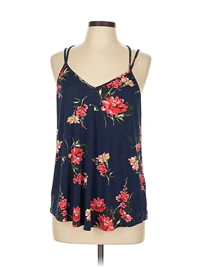 Pre-owned Papermoon Sleeveless Blouse In Blue