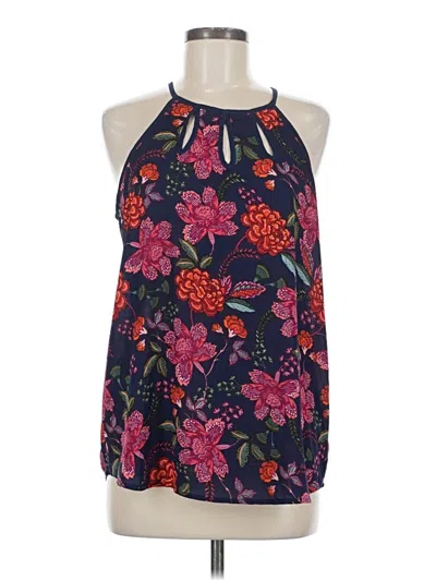 Pre-owned Papermoon Sleeveless Blouse In Blue