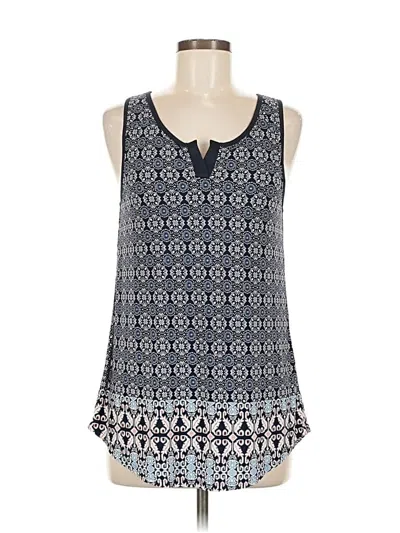 Pre-owned Papermoon Sleeveless Blouse In Blue