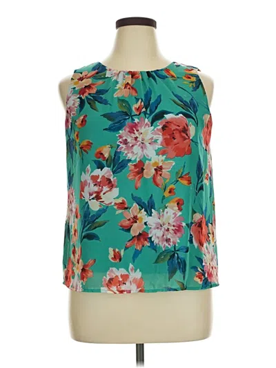 Pre-owned Papermoon Sleeveless Blouse In Blue