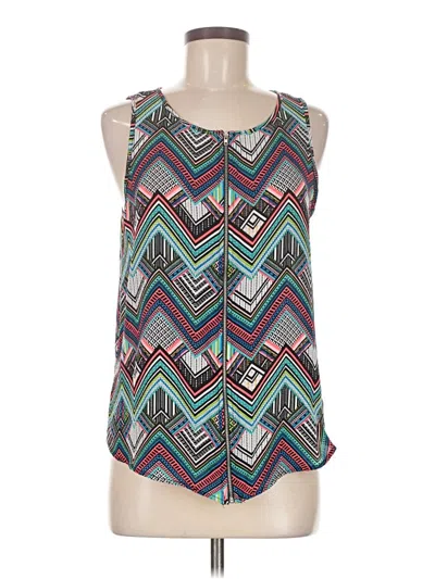 Pre-owned Papermoon Sleeveless Blouse In Blue