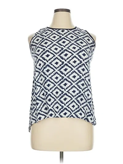 Pre-owned Papermoon Sleeveless Blouse In Blue