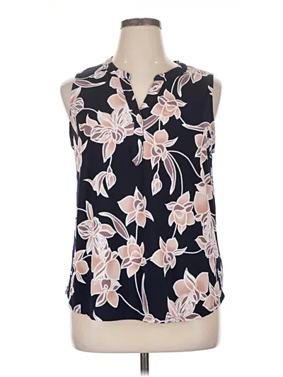 Pre-owned Papermoon Sleeveless Blouse In Blue