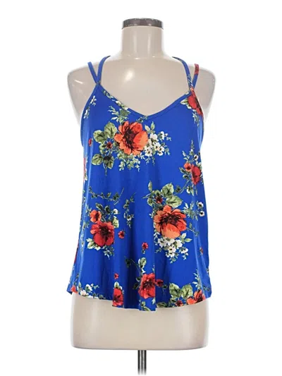 Pre-owned Papermoon Sleeveless Blouse In Blue