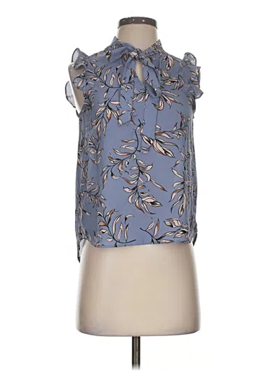 Pre-owned Papermoon Sleeveless Blouse In Blue