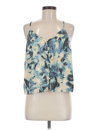 Pre-owned Papermoon Sleeveless Blouse In Blue