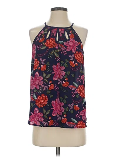 Pre-owned Papermoon Sleeveless Blouse In Blue