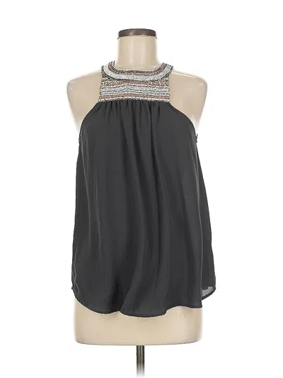 Pre-owned Papermoon Sleeveless Blouse In Gray