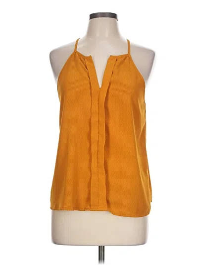 Pre-owned Papermoon Sleeveless Blouse In Orange