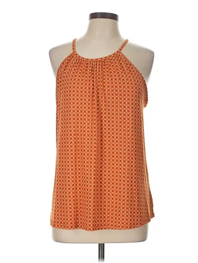 Pre-owned Papermoon Sleeveless Blouse In Orange