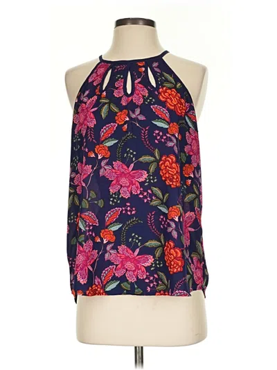 Pre-owned Papermoon Sleeveless Blouse In Purple