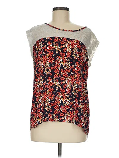 Pre-owned Papermoon Sleeveless Blouse In Red