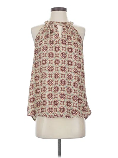 Pre-owned Papermoon Sleeveless Blouse In White