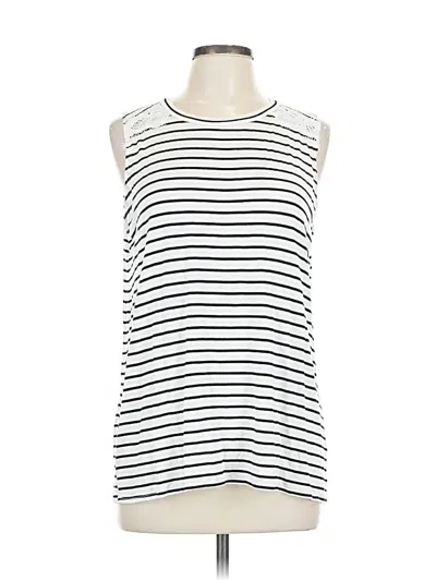 Pre-owned Papermoon Sleeveless T-shirt In White