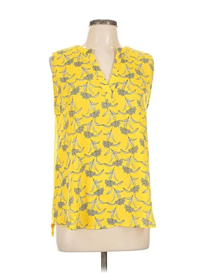 Pre-owned Papermoon Sleeveless T-shirt In Yellow