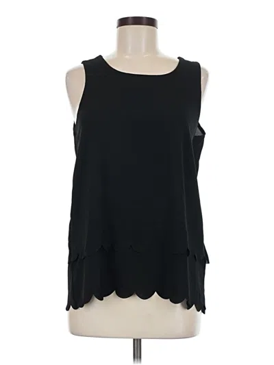 Pre-owned Papermoon Sleeveless T-shirt In Black