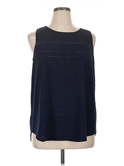Pre-owned Papermoon Sleeveless T-shirt In Blue