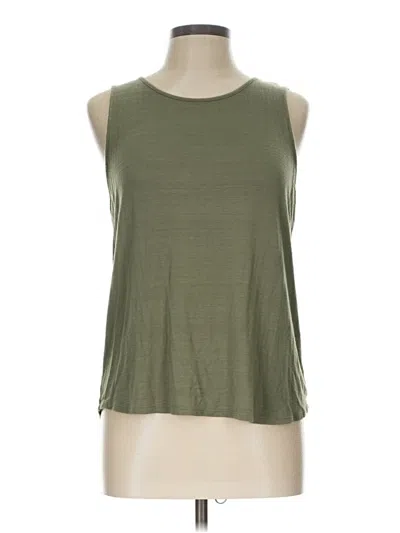 Pre-owned Papermoon Sleeveless T-shirt In Green
