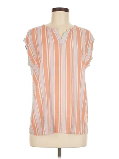 Pre-owned Papermoon Sleeveless T-shirt In Orange