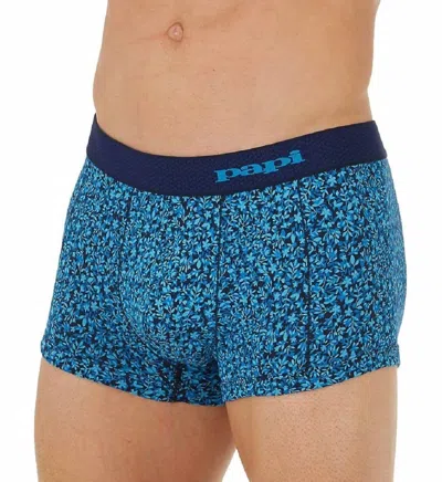 Papi Men's Versailles Brazilian Trunk In Blue Jewel