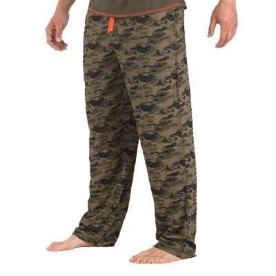 Papi Slub Jersey Lounge Pant In Evergreen In Green