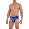 Papi Summer Retreat Brief In Directoire Blue In Multi