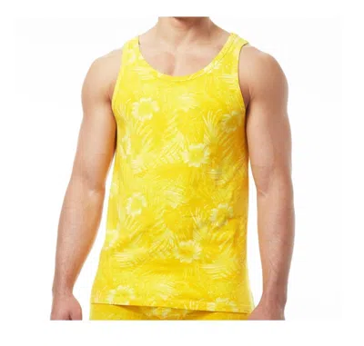 Papi Tank Top Shirt In Yellow