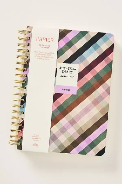 Papier Anthropologie X  B5 Spiral 17-month Mid-year Planner
