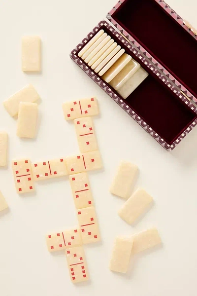 Papier Anthropologie X  Dominoes In Neutral