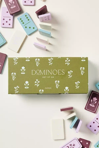 Papier Anthropologie X  Dominoes Set