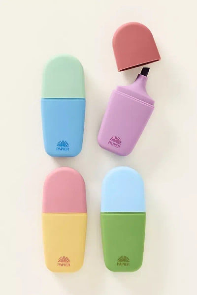 Papier Anthropologie X  Highlighter Set In Multi