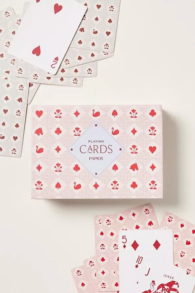 Papier Anthropologie X  Playing Cards, Set Of 2
