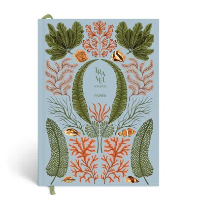 Papier Coral Reef Travel Journal In Blue