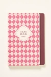 Papier Harlequin Stepped Notebook In Pink