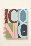 Papier Iconic Spiral Notebook In Multi