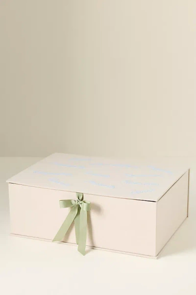 Papier Memory Box In Sand