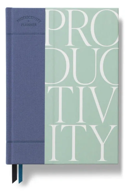 Papier Modern Serif Productivity Planner In Green
