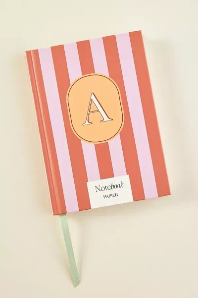 Papier Monogram Journal In Orange