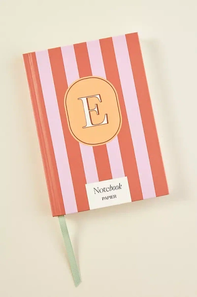 Papier Monogram Journal In Red