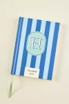 Papier Monogram Journal In Blue
