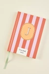 Papier Monogram Journal In Red
