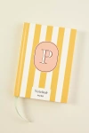 Papier Monogram Journal In Yellow