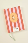 Papier Monogram Journal In Red