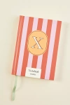 Papier Monogram Journal In Red