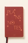 Papier Plans & Notes Faux-leather Pocket Journal In Brown