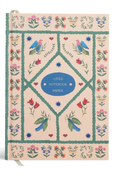 Papier Quilted Daydream Lined Notebook In Multi