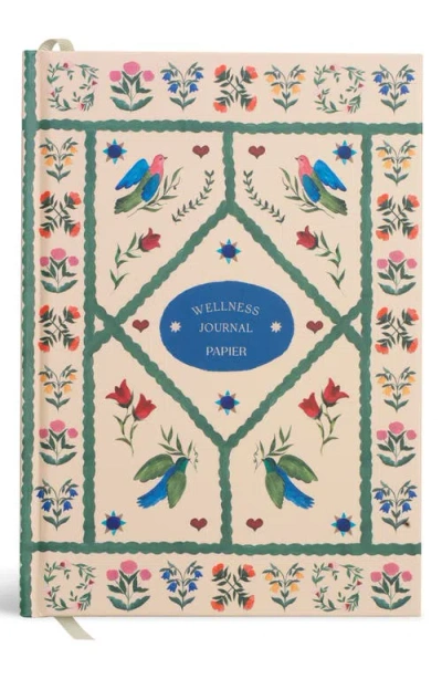 Papier Quilted Daydream Wellness Journal In Multi