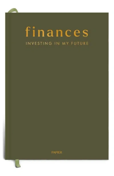 Papier Shine Finance Planner In Green