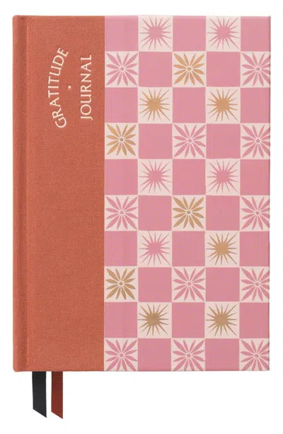 Papier Starburst A6 Fabric Gratitude Journal In Multi